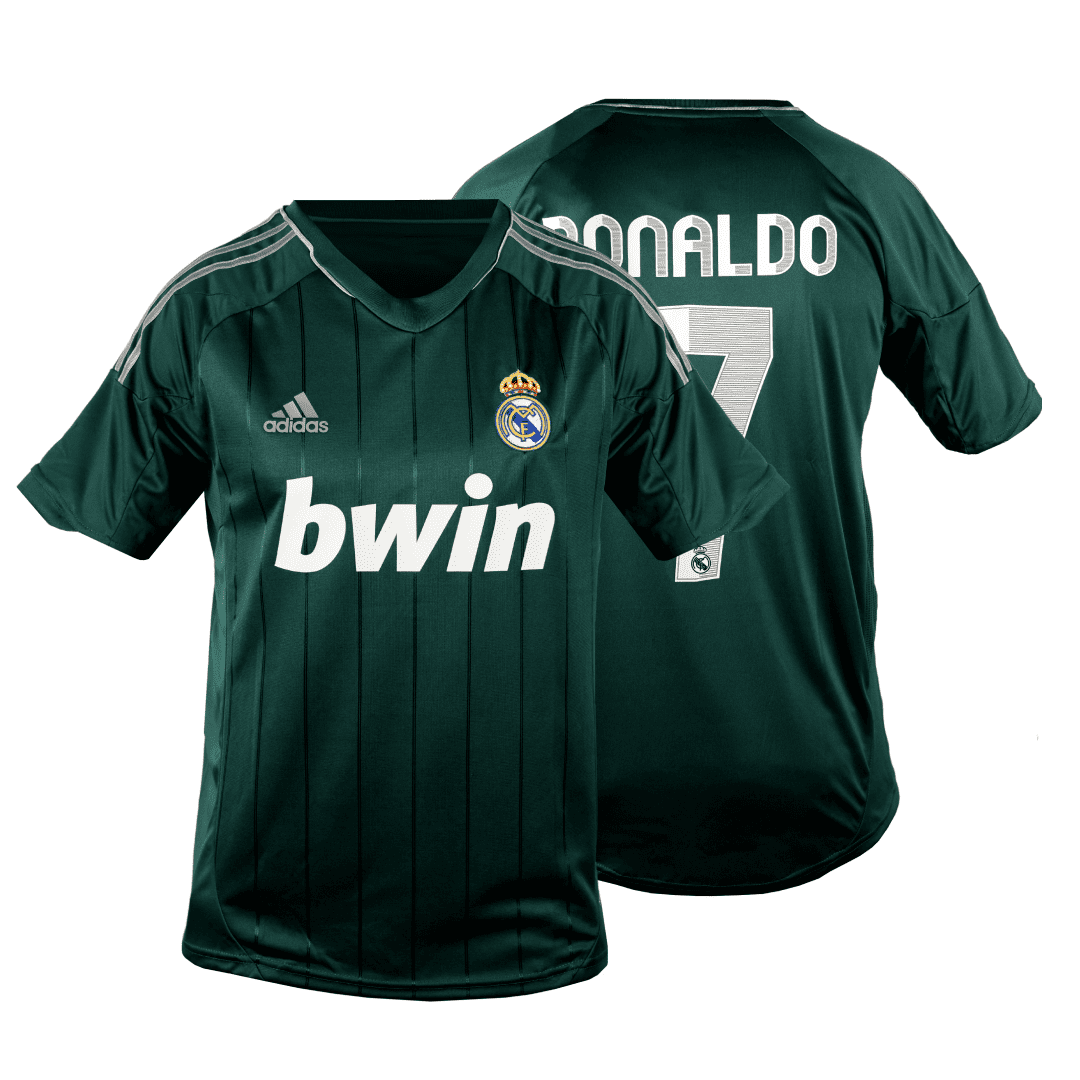 Vintage Green Bwin Cristiano Ronaldo Real Madrid Jersey (2009-2010)