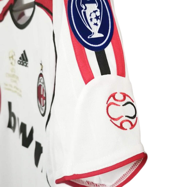 AC Milan 2006/07 UCL Final Away Retro Jersey – Bwin Away Kit
