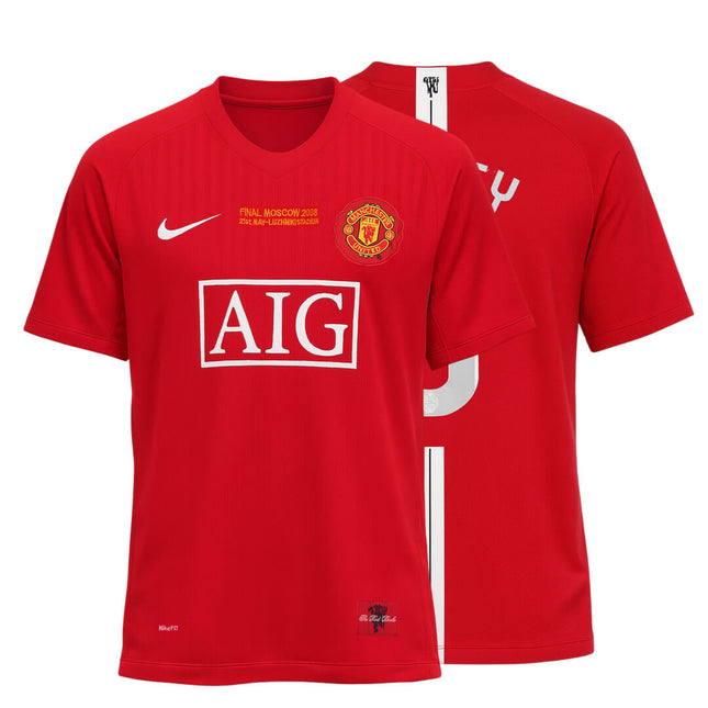 Manchester United 2007/08 Home Retro Jersey Kit