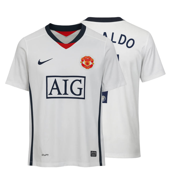 Manchester United 2008/09 UEFA Champions League Final Away Retro Football Shirt
