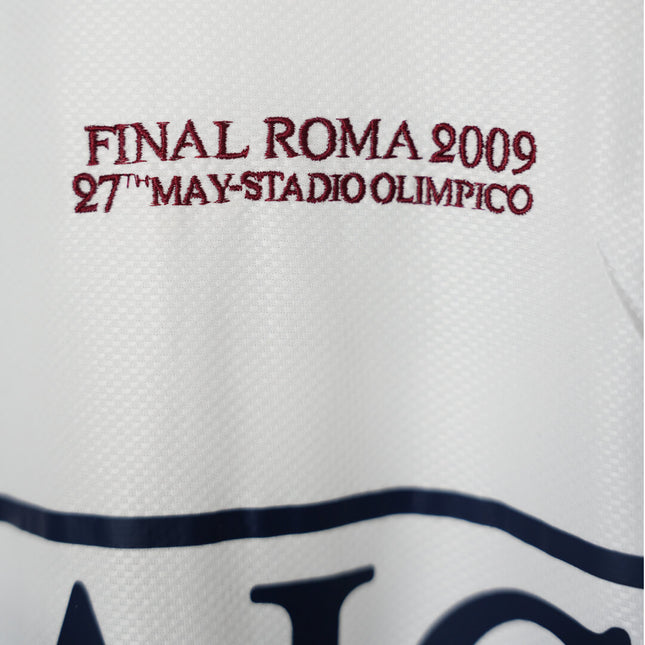 Manchester United 2008/09 UEFA Champions League Final Away Retro Football Shirt