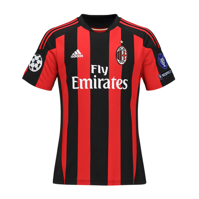 AC Milan 2009/10 Home Jersey (Adidas, Fly Emirates sponsor)