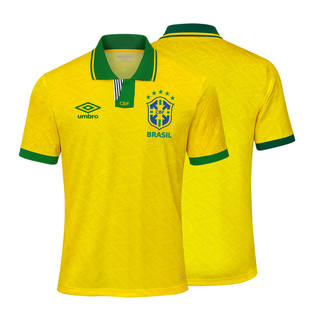 Brazil 1991/93 Home Shirt (Umbro) | Classic CBF Retro Jersey
