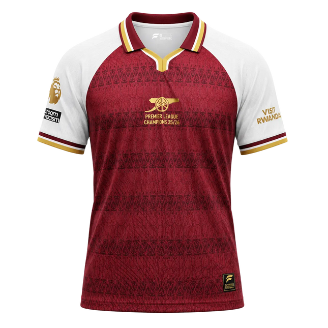 Arsenal Premier League Champions 2025/26 Special Edition Polo Jersey | Arsenal Shirt UAE