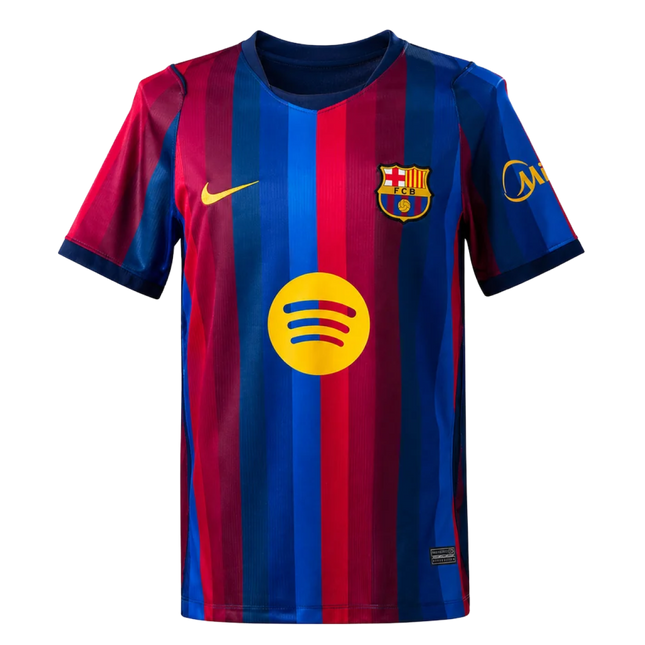 KIDS Barcelona Home Jersey 2026/27 | Nike Football Jersey UAE