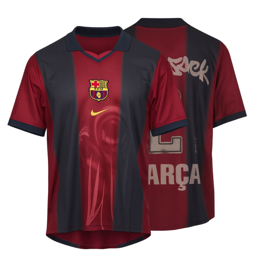 FC Barcelona × Travis Scott Cactus Jack 2025 El Clásico Limited Edition Jersey
