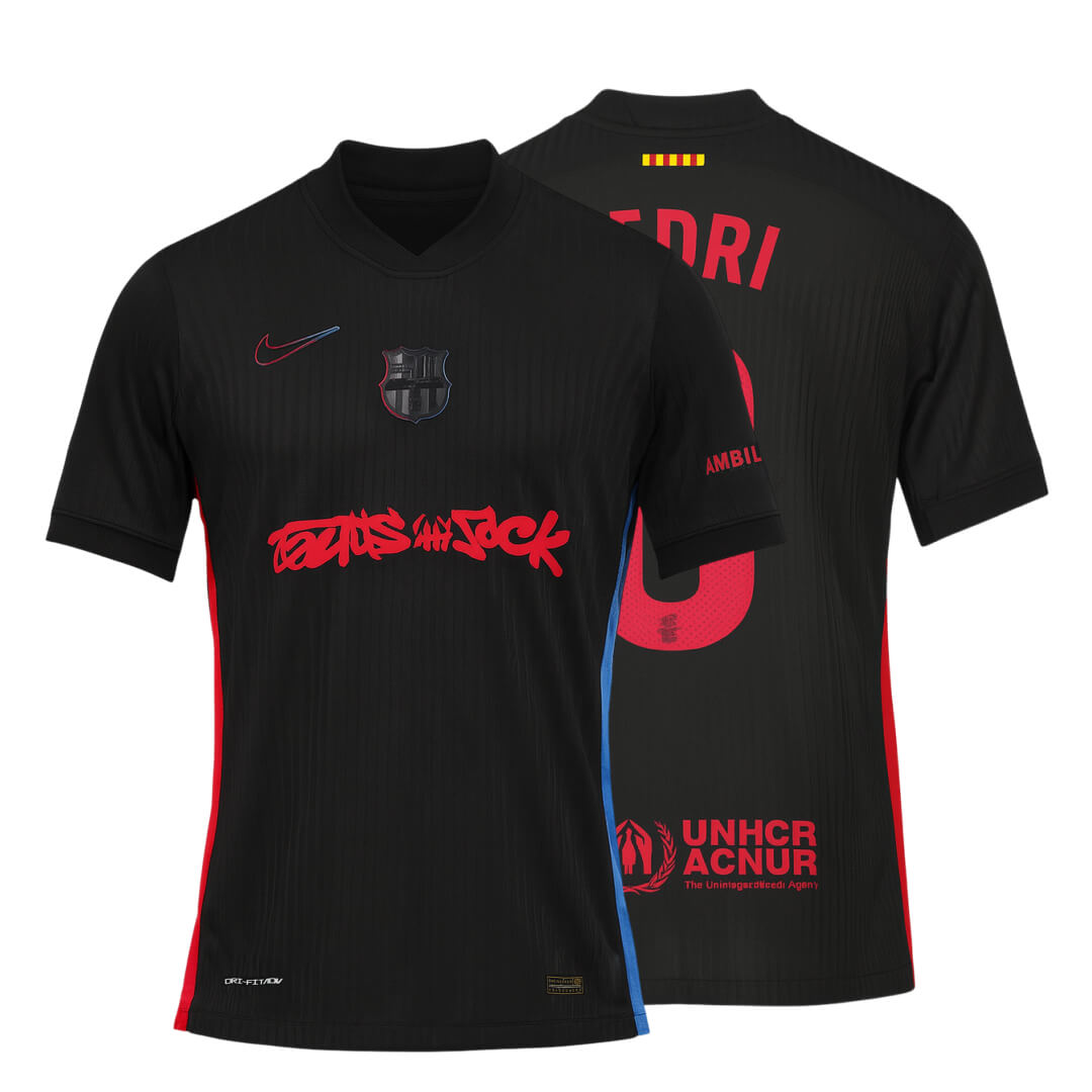 FC Barcelona × Travis Scott UCL Away 2025 Jersey – Limited Edition