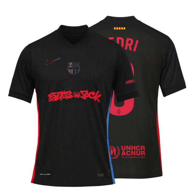 FC Barcelona × Travis Scott UCL Away 2025 Jersey – Limited Edition
