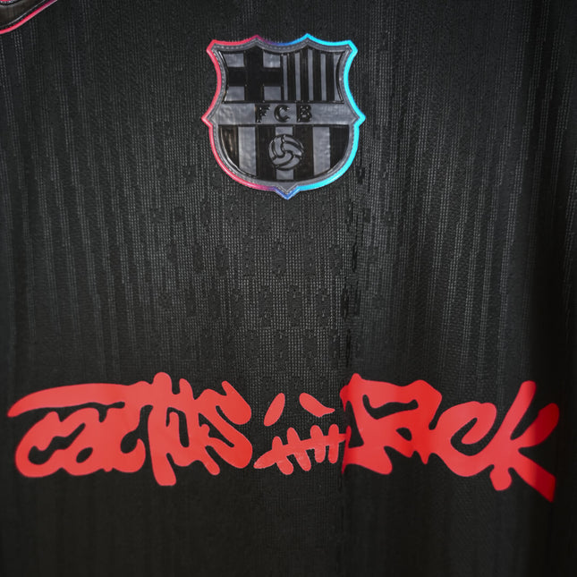 FC Barcelona × Travis Scott UCL Away 2025 Jersey – Limited Edition