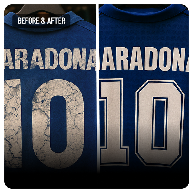 <h2>Restore Your Favorite Jersey</h2>
