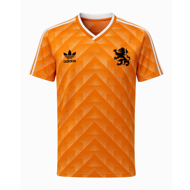 Netherlands Euro 1988 Home Jersey | Van Basten #9 | Adidas Retro Oranje Kit