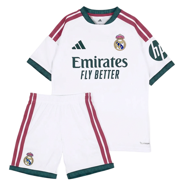 KIDS Real Madrid Home Jersey 2026/27 - Player #1 Edition Football Shirt