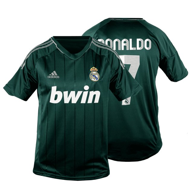 Vintage Green Bwin Cristiano Ronaldo Real Madrid Jersey (2009-2010)