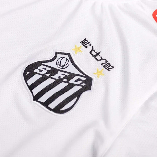 Santos FC 2012 Centenary Home Jersey | Nike Dri-Fit Neymar Era Shirt