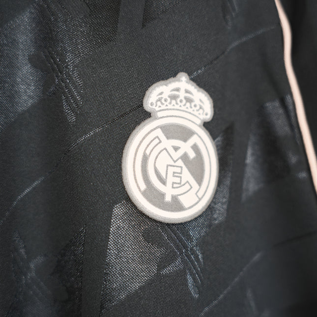 Adidas Originals × Real Madrid 1999–00 “Bring-Back” Away Jersey – Retro Black Trefoil Edition