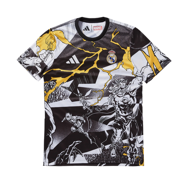 adidas Real Madrid x Marvel Avengers 25/26 Pre-Match Jersey | Real Madrid Football Shirt UAE