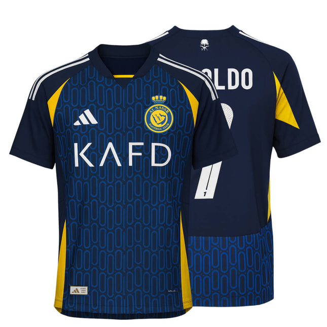 Al Nassr FC 2024/25 Away Jersey – Official Adidas KAFD Sponsor Football Shirt