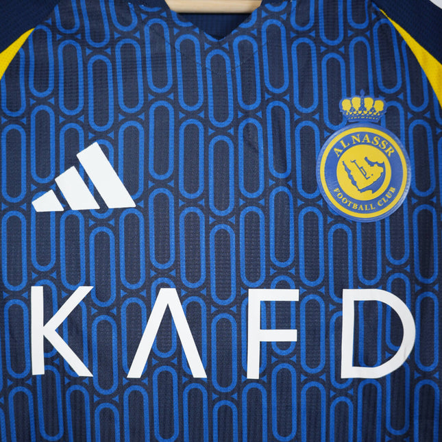 Al Nassr FC 2024/25 Away Jersey – Official Adidas KAFD Sponsor Football Shirt